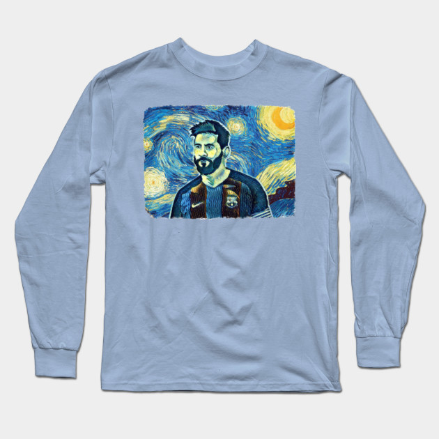 Messi Van Gogh Style